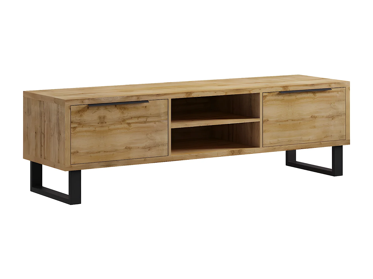 Eden Houten en Metalen TV-meubel met 2 laden 180 cm