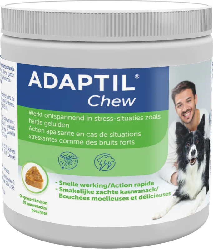 Adaptil Chew kauwsnack anti stressmiddel 30 stuks