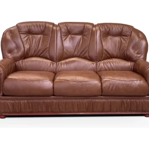 Driezitsbank DAPHNE van 100% buffel leer – bruin Driezitsbank DAPHNE van 100% buffel leer – bruin