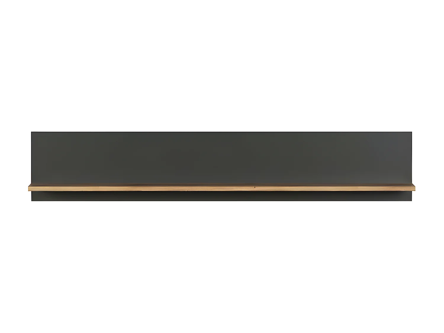 Esteban wandkast wandplank grijs, eik decor.