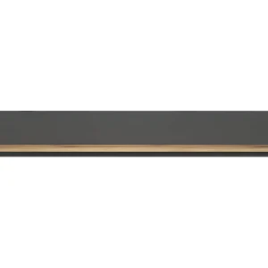 Esteban wandkast wandplank grijs, eik decor.