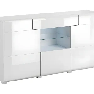 Dressoir Jules Wit 3-deurs 1-lade Dressoir Jules Wit 3-deurs 1-lade