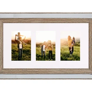 Fotolijst voor 3 fotos zilver SINTA Fotolijst voor 3 fotos zilver SINTA
