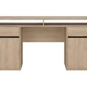 FunctionPlus bureau 2 deuren 2 laden okkernoot decor. FunctionPlus bureau 2 deuren 2 laden okkernoot decor.