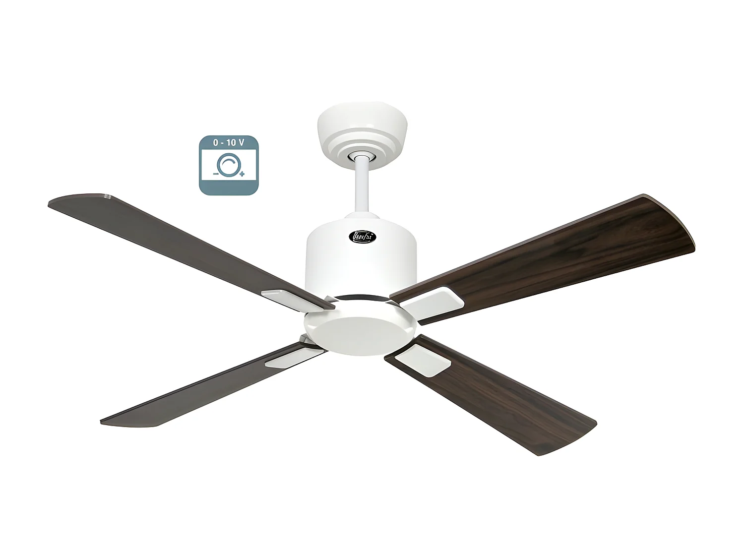 ECO NEO III 103, ventilator zonder licht, witte behuizing CasaFan