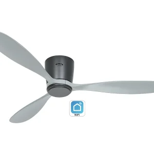 ECO PLANO WOOD 132, WiFi-ventilator zonder licht, CasaFan ECO PLANO WOOD 132, WiFi-ventilator zonder licht, CasaFan