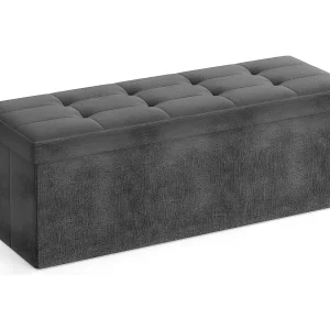 Gecapitonneerde opbergkist – L110 cm Gecapitonneerde opbergkist – L110 cm
