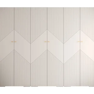 Draaideurkast Manhattan Ryfel 2 236,7/300/47 6-deurs (wit) Draaideurkast Manhattan Ryfel 2 236,7/300/47 6-deurs (wit)