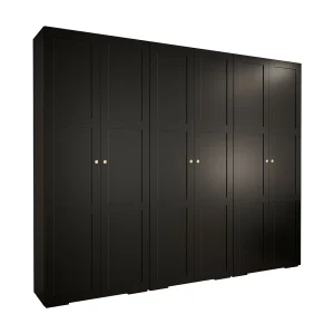 Draaideurkast Manhattan Ryfel 10 236,7/300/47 6-deurs (zwart) Draaideurkast Manhattan Ryfel 10 236,7/300/47 6-deurs (zwart)
