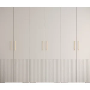 Draaideurkast Manhattan Ryfel 3 236,7/300/47 6-deurs (wit) Draaideurkast Manhattan Ryfel 3 236,7/300/47 6-deurs (wit)