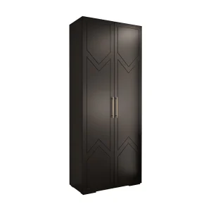 Draaideurkast Manhattan Ryfel 8 236,7/100/47 2-deurs (zwart) Draaideurkast Manhattan Ryfel 8 236,7/100/47 2-deurs (zwart)