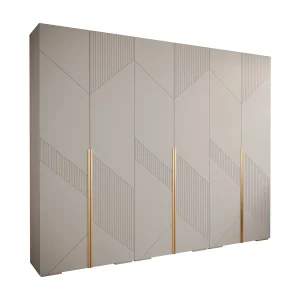Draaideurkast Manhattan Ryfel 7 236,7/300/47 6-deurs (wit) Draaideurkast Manhattan Ryfel 7 236,7/300/47 6-deurs (wit)