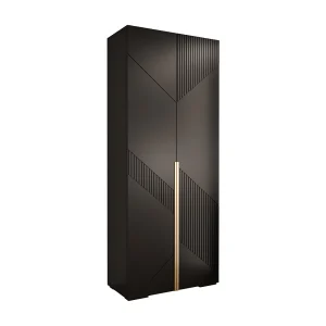 Draaideurkast Manhattan Ryfel 7 236,7/100/47 2-deurs (zwart) Draaideurkast Manhattan Ryfel 7 236,7/100/47 2-deurs (zwart)