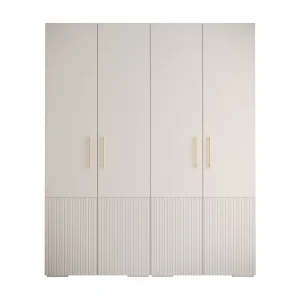 Draaideurkast Manhattan Ryfel 3 236,7/200/47 4-deurs (wit) Draaideurkast Manhattan Ryfel 3 236,7/200/47 4-deurs (wit)