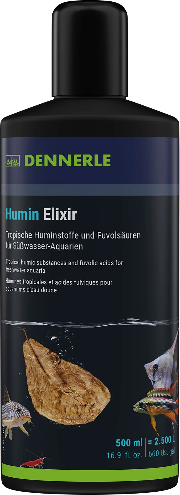 Dennerle waterverzorging Humin Elixier 500 ml