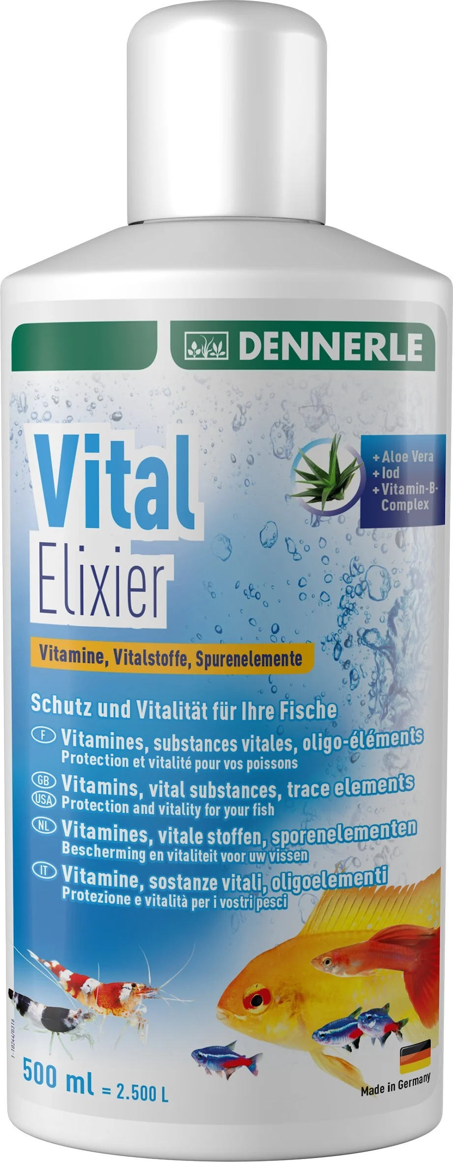 Dennerle waterverzorging Vital Elixier 500 ml