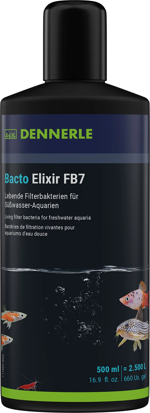 Dennerle waterverzorging Bacto Elixier FB7 500 ml