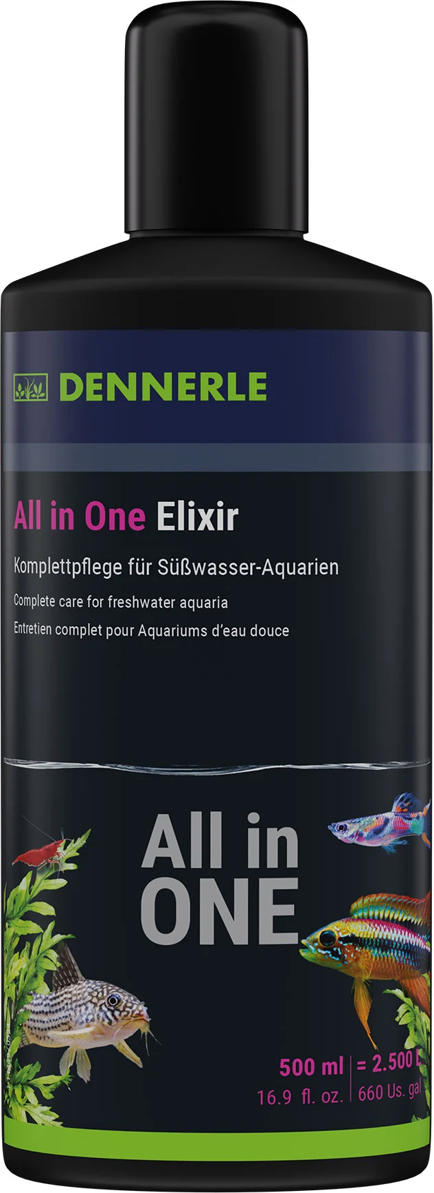Dennerle waterverzorging All in One Elixier 500 ml
