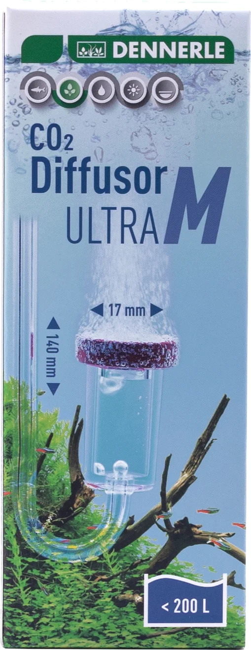 Dennerle CO2 verspreider Ultra M 200 L