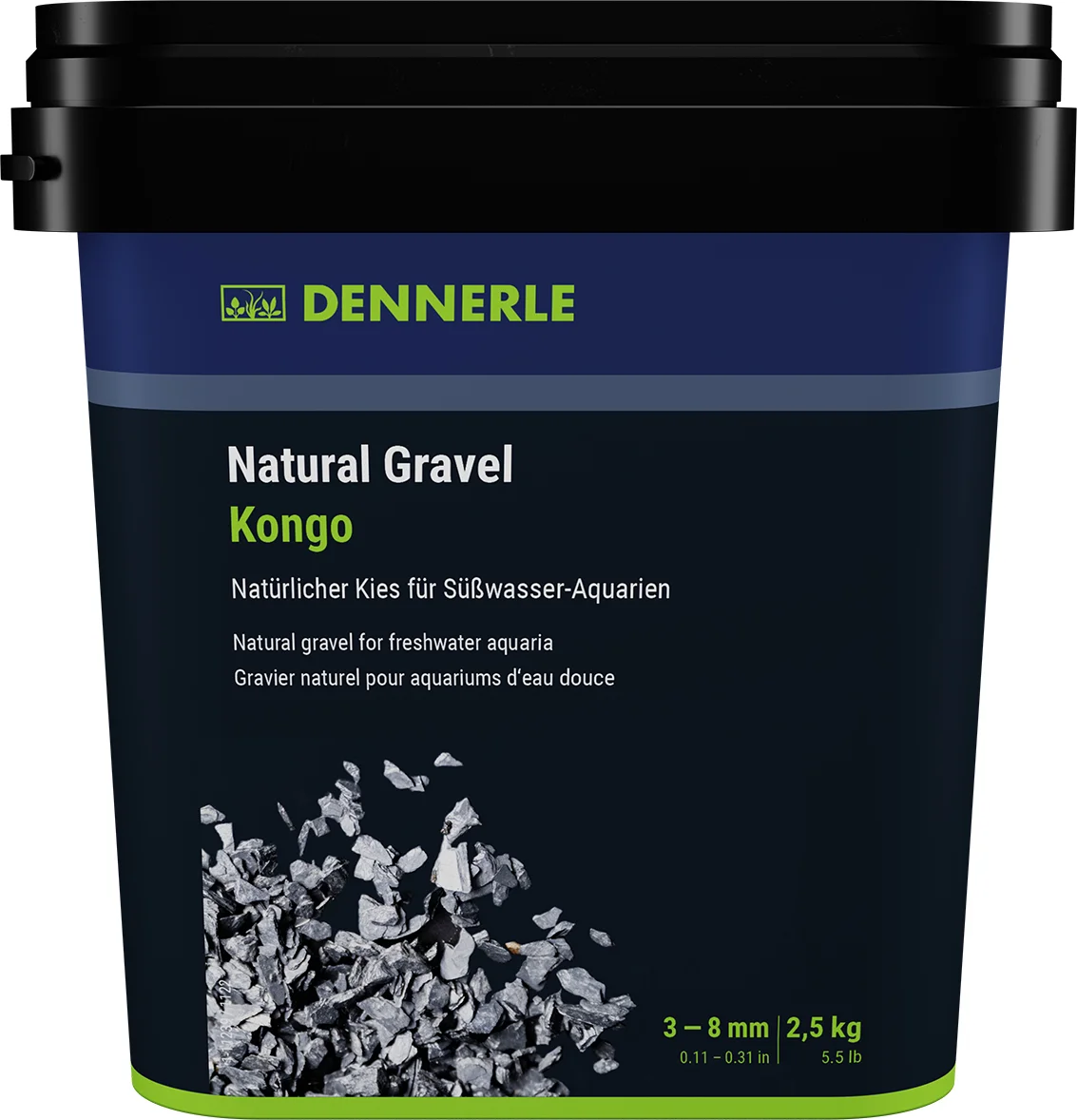 Dennerle aquarium grind Kongo 2,5 kg