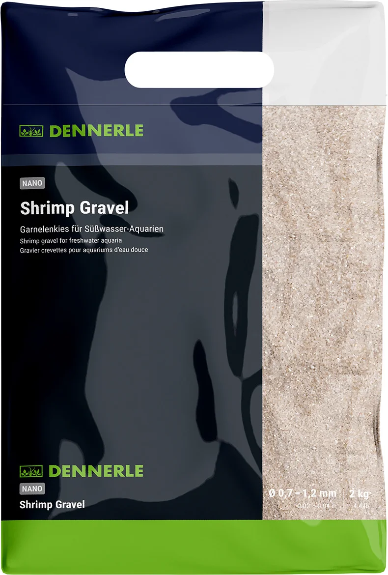 Dennerle Nano garnalen kwartsgrind wit 0,7-1,2 mm 2 kg