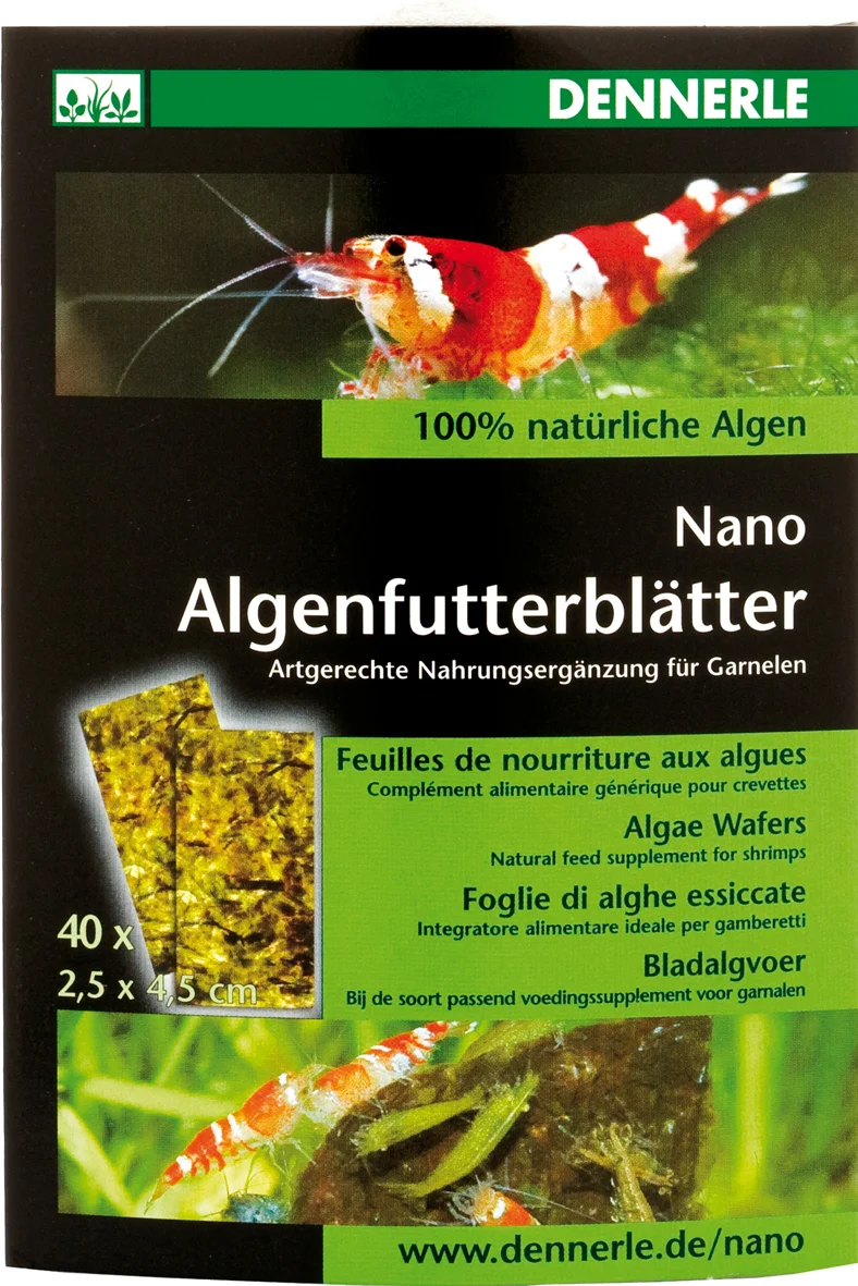 Dennerle Nano bladalgvoer 300 g 40 stuks
