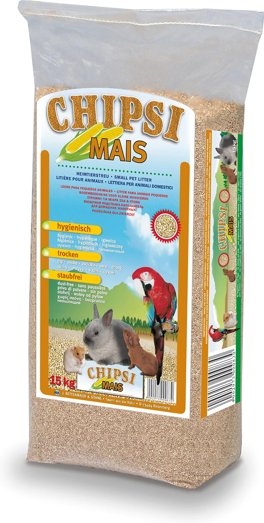 Chipsi bodembedekker mais 15 kg