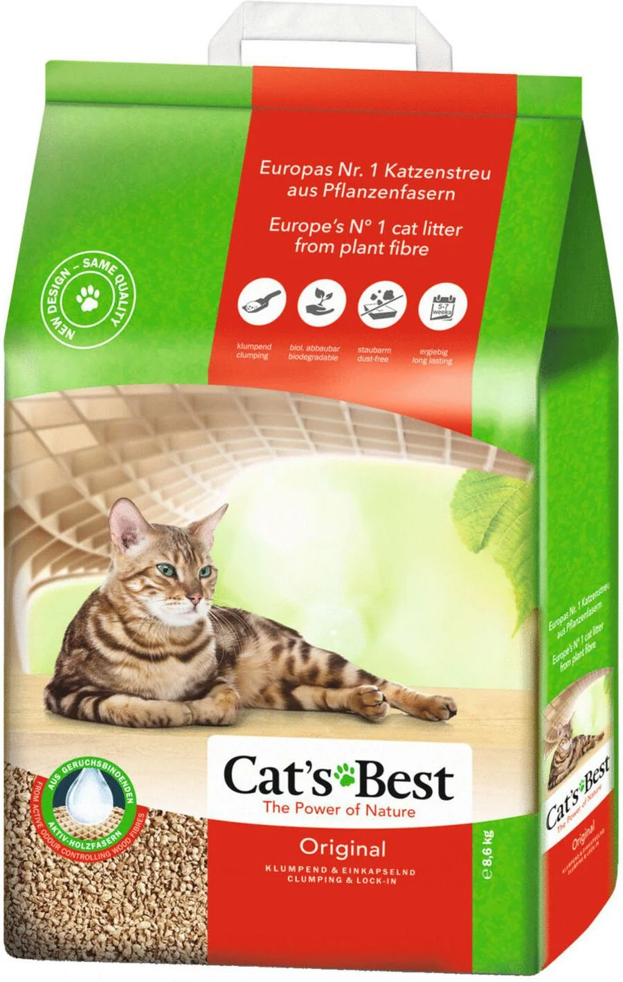 Cat's Best kattenbakvulling Original 20 L