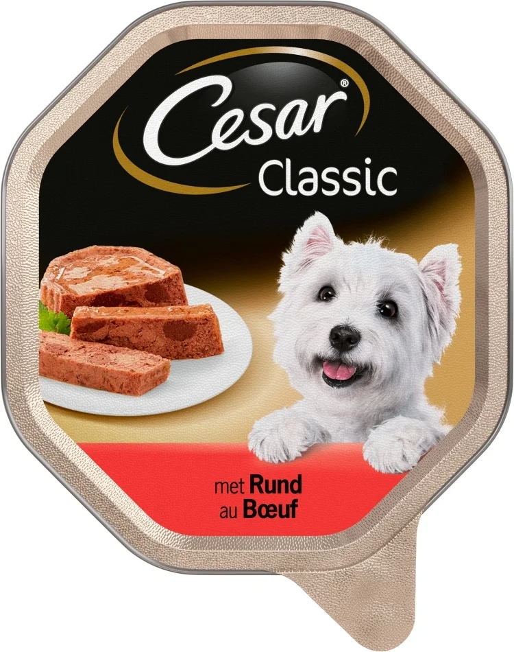 Cesar Classic Rund Pate Alu Kuipje 150 g