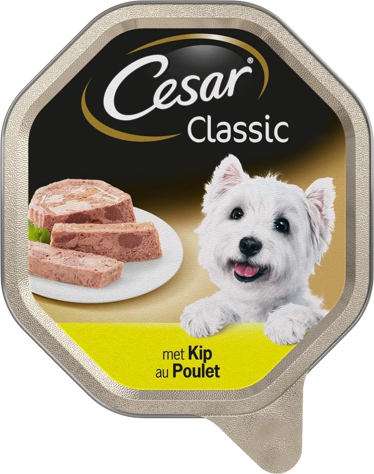 Cesar Classic Kip Pate Alu Kuipje 150 g