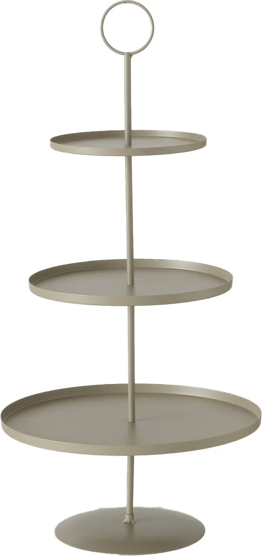 Boltze etagère Samona beige D 30 H 60 cm