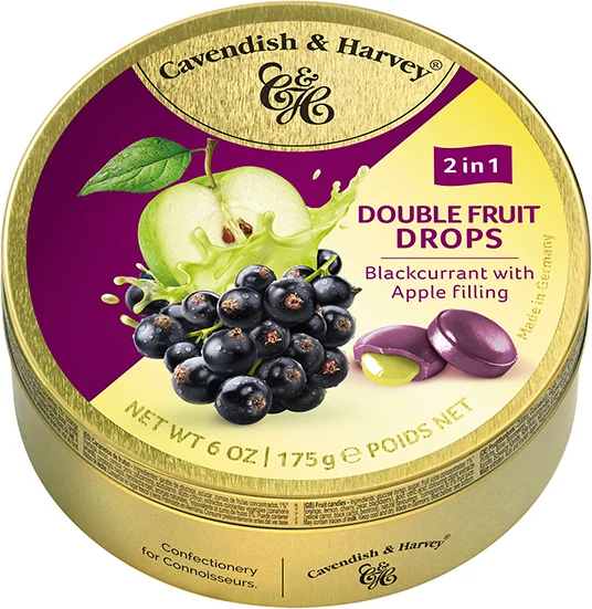 Cavendish & Harvey zuurtjes blauwe bes en appel 175 gr