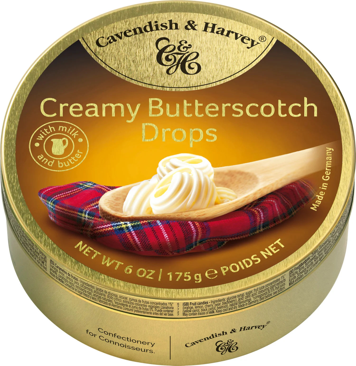 Cavendish & Harvey zuurtjes butterscotch 175 gr