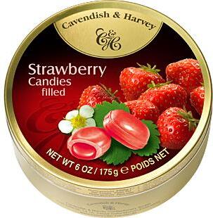 Cavendish & Harvey zuurtjes aardbeien 175 gr
