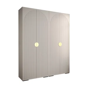 Draaideurkast Manhattan Ryfel 1 236,7/200/47 4-deurs (wit) Draaideurkast Manhattan Ryfel 1 236,7/200/47 4-deurs (wit)