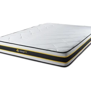 FLEXY matras 160x190cm , Matrasdikte : 22 cm , Pocketveren en traagschuim , Stevig, 3 comfortzones FLEXY matras 160x190cm , Matrasdikte : 22 cm , Pocketveren en traagschuim , Stevig, 3 comfortzones