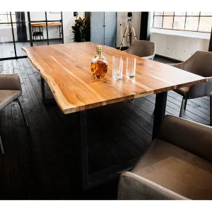 Eettafel – Hout Hout – 240 x 100 cm – LORE Eettafel – Hout Hout – 240 x 100 cm – LORE