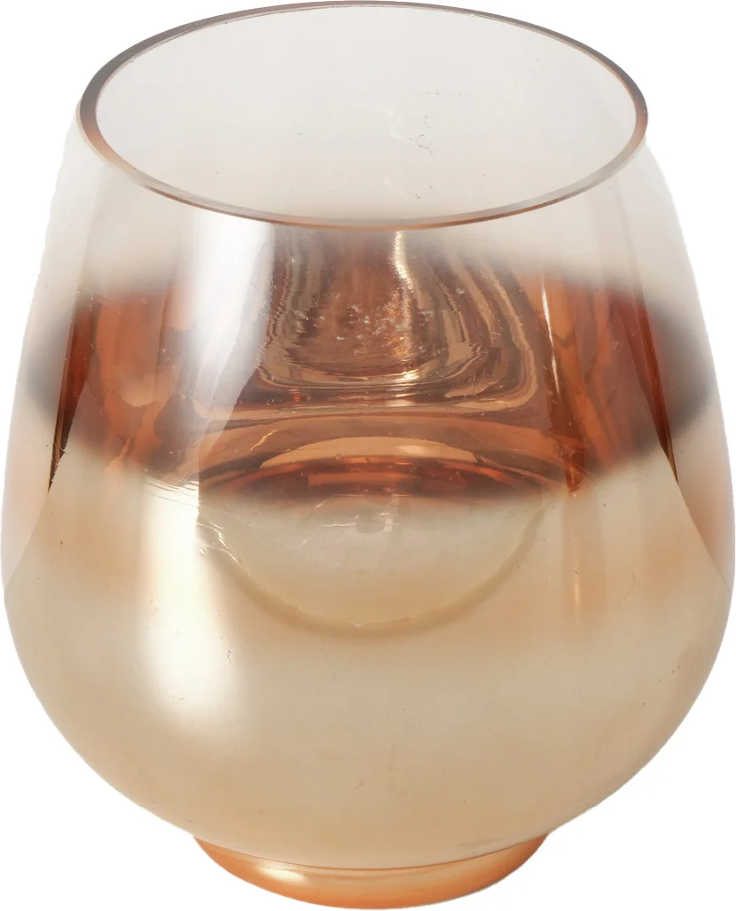 Boltze waxinelichthouder Grazia goud D 16 H 20 cm