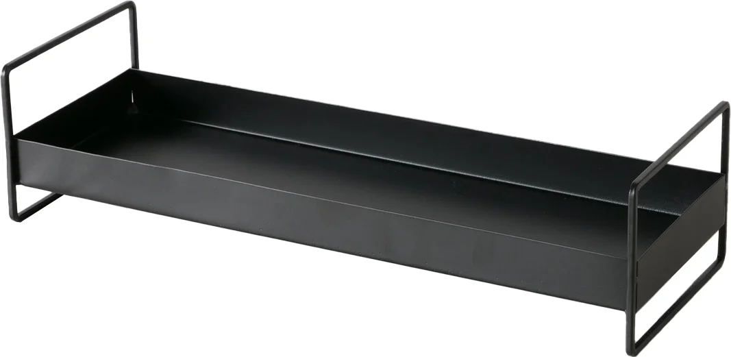 Boltze dienblad Wolga zwart 40 x 14 x 10 cm