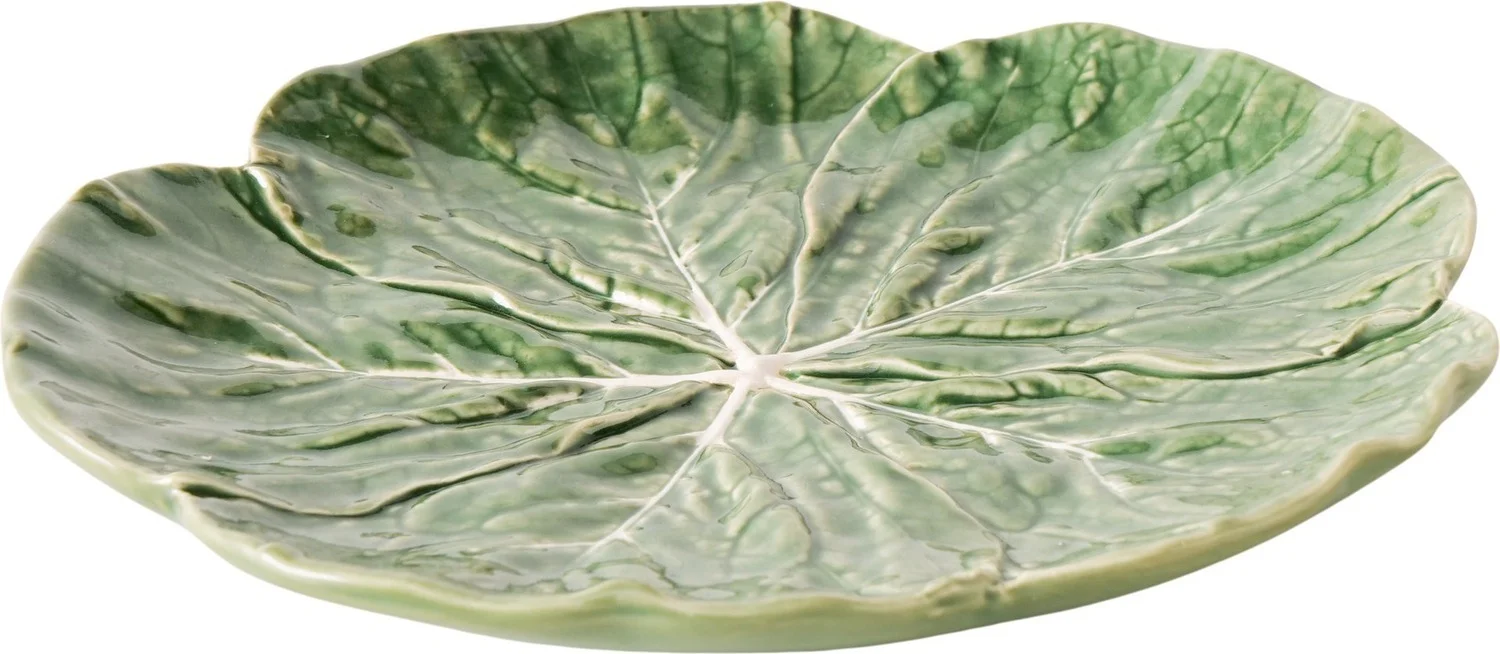 Boltze gebaksbord Kool groen D 20,5 H 2,2 cm