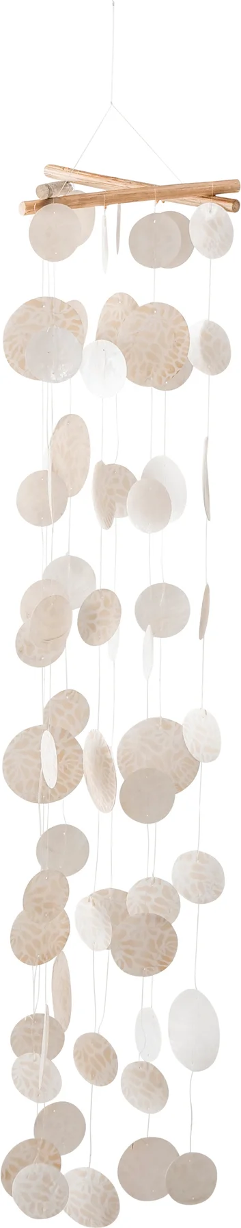 Boltze windgong Tysko beige 23 x 18 x 109 cm