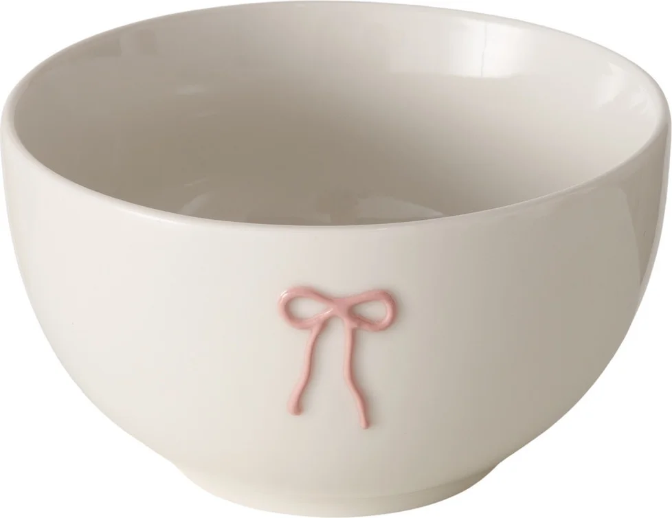 Boltze schaal Ribba wit D 13,8 H 7,7 cm