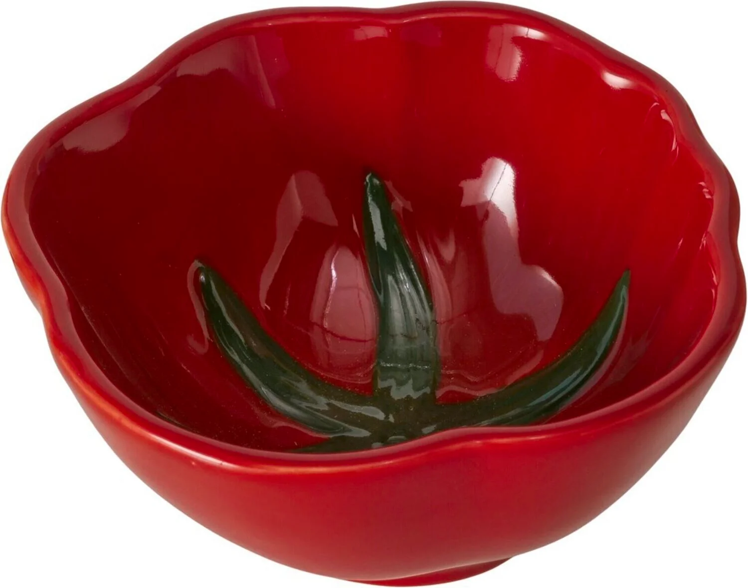 Boltze schaal Tomate rood D 13 H 6 cm