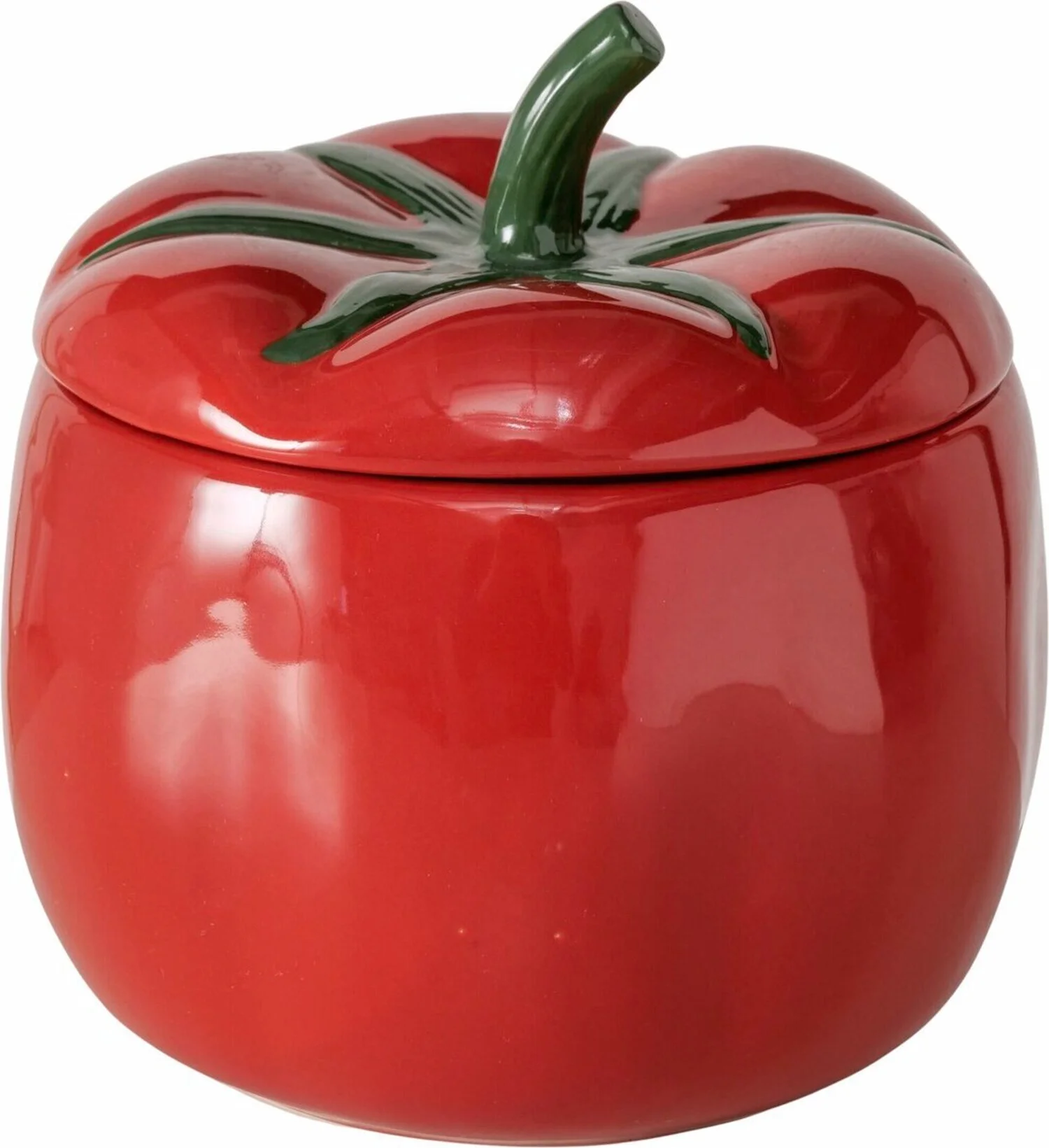 Boltze opbergblik Tomate rood D 16 H 16,5 cm