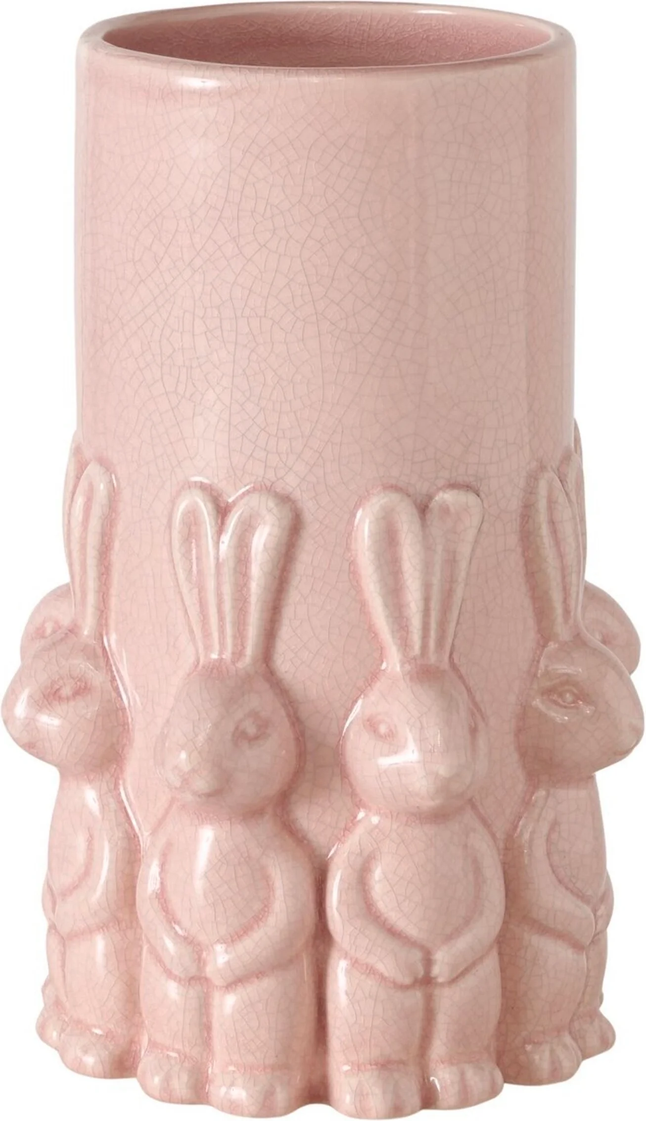 Boltze vaas Erny roze D 14 H 20 cm