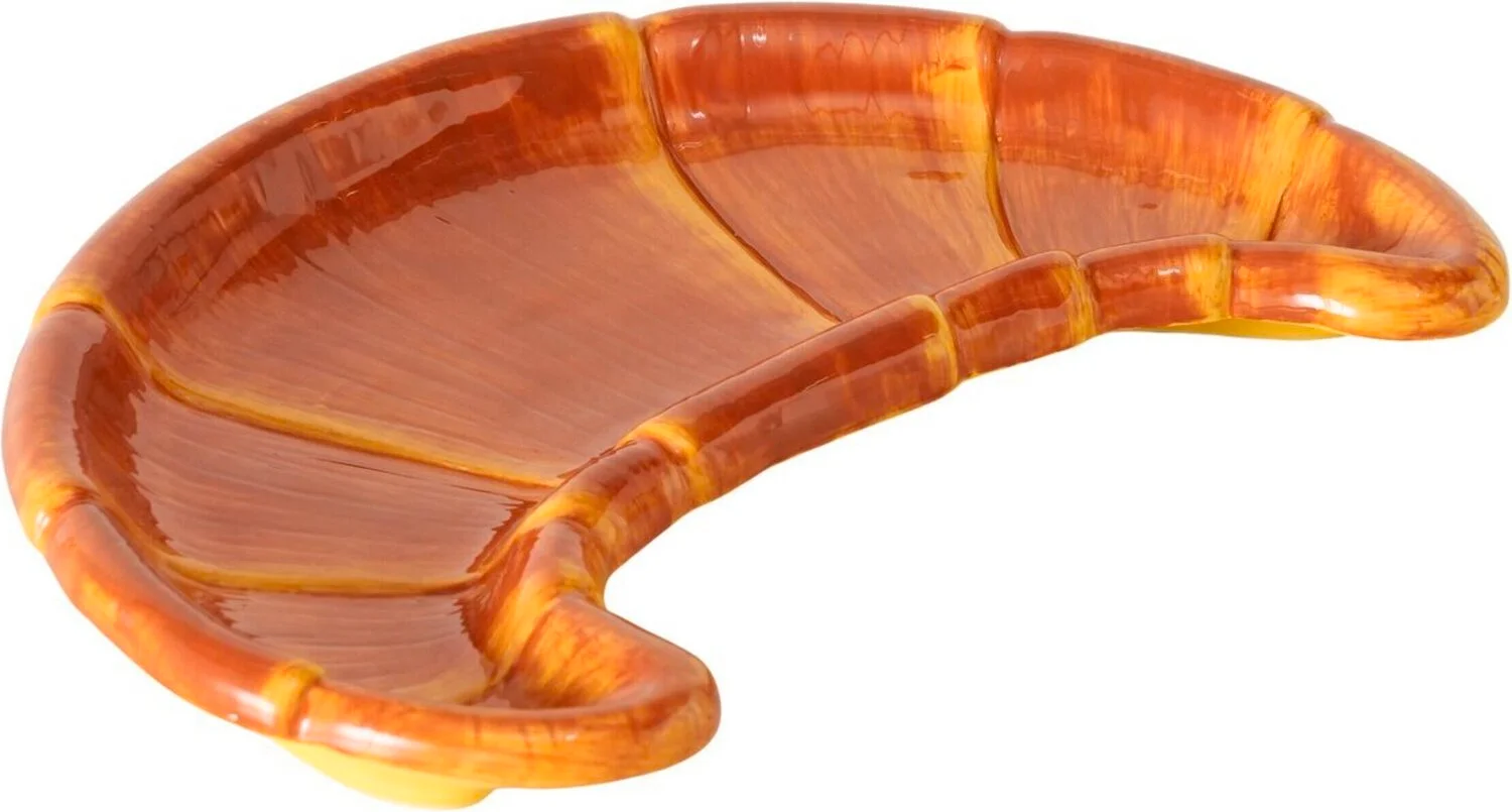 Boltze dienblad Croissant bruin 18 x 18 x 3 cm