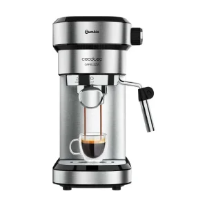 Espressomachine Cecotec Cafelizzia Steel 1350W, 20 Bar, Dubbele Uitloop, Reservoir 1,2L, Zilver Roestvrij Staal Espressomachine Cecotec Cafelizzia Steel 1350W, 20 Bar, Dubbele Uitloop, Reservoir 1,2L, Zilver Roestvrij Staal