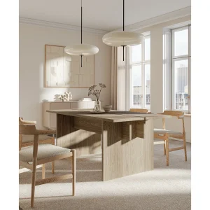 Eettafel – geolied eikenhoutkleur – 90×180 cm – DUELIO Eettafel – geolied eikenhoutkleur – 90×180 cm – DUELIO