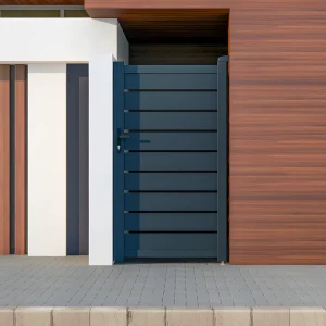 Draaihekje van aluminium PRIMO – Antraciet – L100xH176cm -Koop nu eenvoudig & goedkoop online