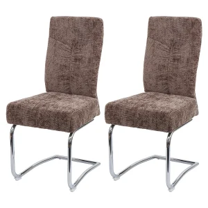 Eetkamerstoel MCW-G56 (set van 2), bruin Eetkamerstoel MCW-G56 (set van 2), bruin